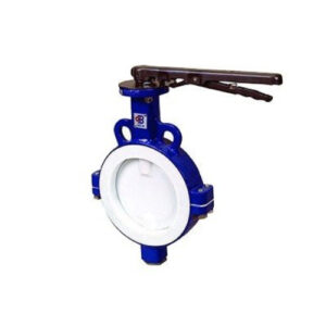 PTFE (Teflon) Contalı İki Parçalı Kelebek Vanalar
