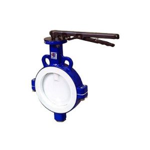 PTFE (Teflon) Contalı İki Parçalı Kelebek Vanalar