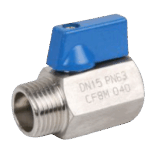 Paslanmaz Mini Küresel Vana PN63